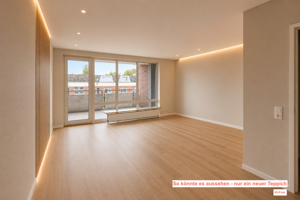 Toll geschnittene 3- Zimmer-Wohnung mit Balkon